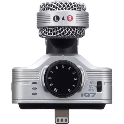 Zoom iQ7 Rotating Mid Side Stereo Capsule - Lightning Connector for iOS image 2