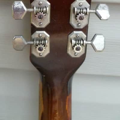 1935 Harmony Gene Autry Old Santa Fe Archtop - Amber Sunburst image 7