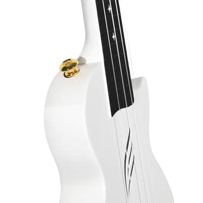 Carbon Fiber Ukulele Soprano ENYA NOVA U MINI White With Bag image 4