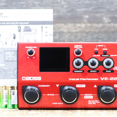 Boss VE-22 Vocal Performer Advanced Portable Multi-Effects Processor for Vocal image 7