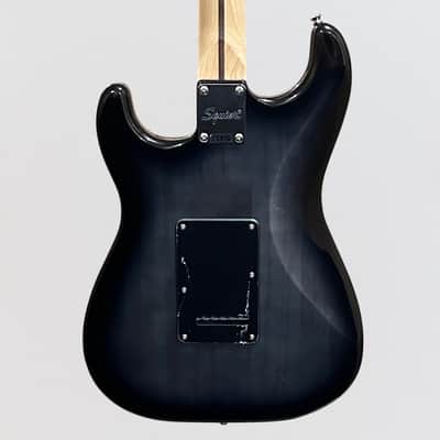 Fender Squier Affinity Series Stratocaster FMT HSS Electric Guitar - Black Burst image 4