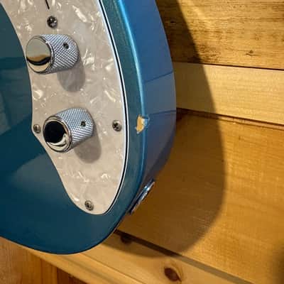 Fender Mexican Thinline Telecaster 2002 - Lake Placid Blue image 9