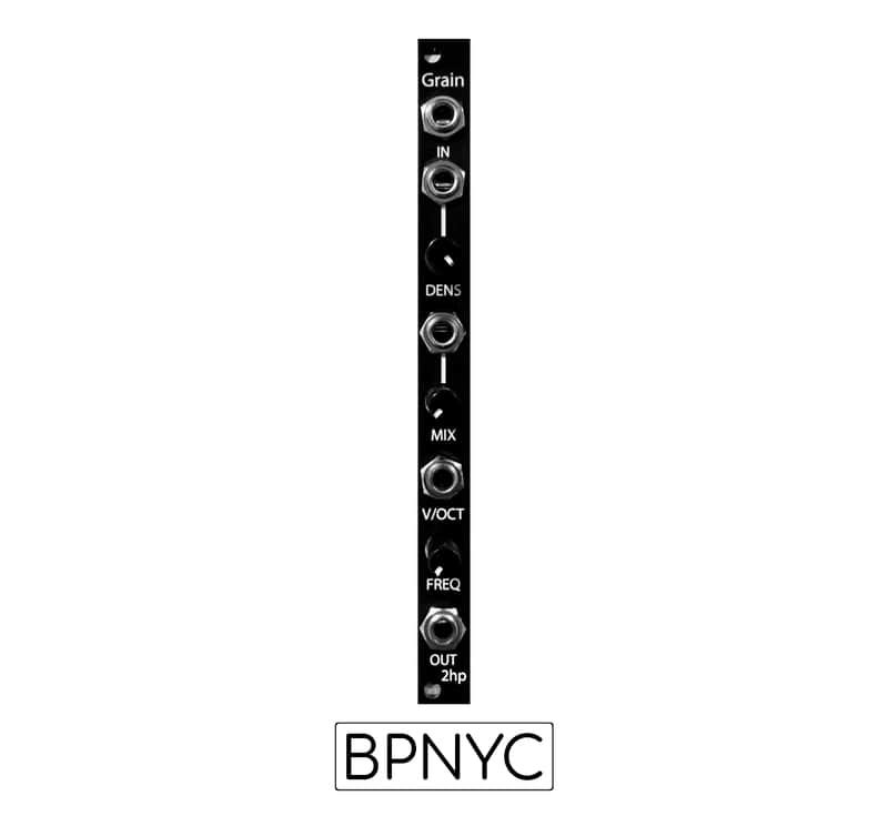 2hp GRAIN Granular audio processor BLK image 1