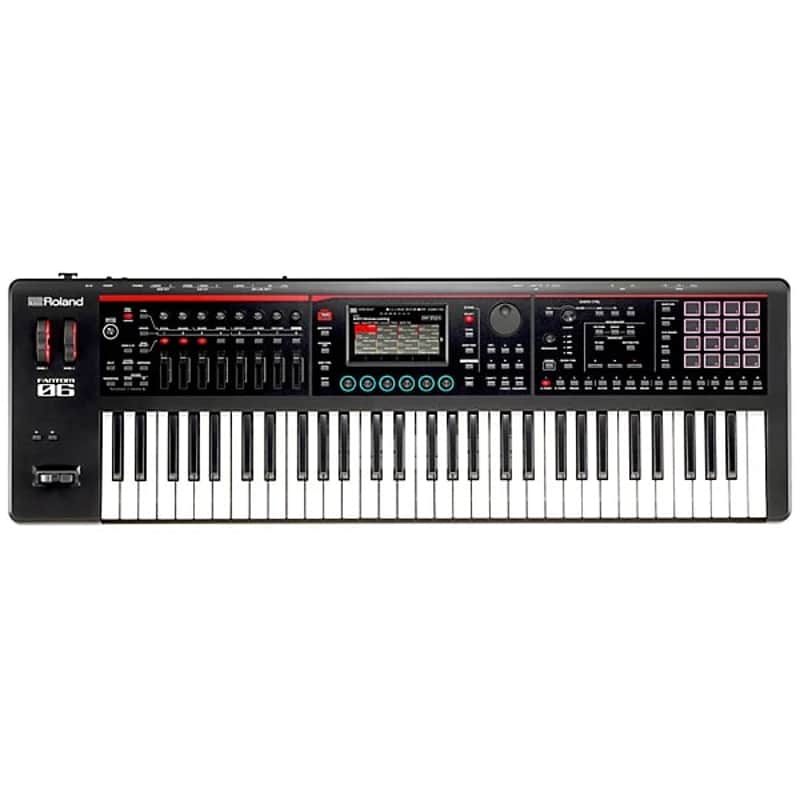Roland  FANTOM-06 Synthesizer Keyboard 2024 - BLACK image 1