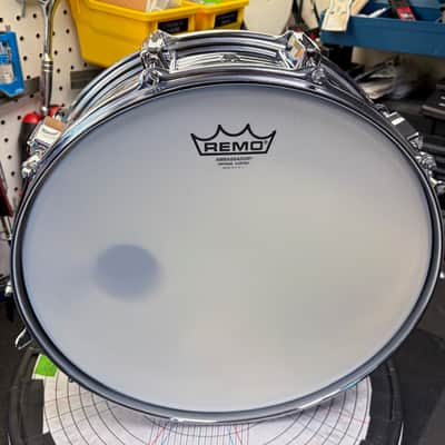 Vintage Pearl 70s Jupiter 5x14 Chrome over Brass Snare Drum image 13