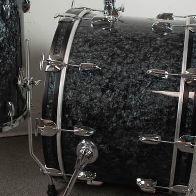 Gretsch Broadkaster Black Diamond Pearl Drum Set image 11