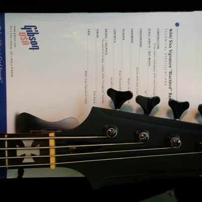 Gibson USA Blackbird / Thunderbird '02 Rat Rod Black image 3
