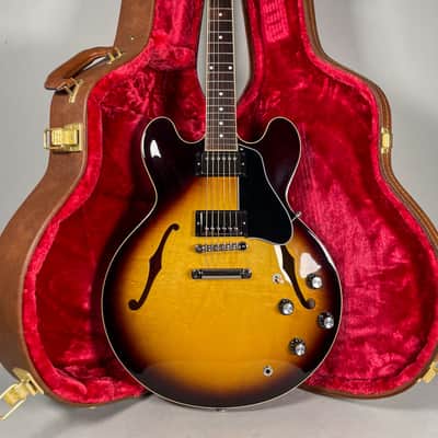 2022 Gibson ES-335 Sunburst Electric Guitar w/OHSC image 1