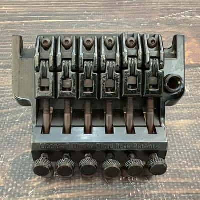 80s Ibanez Edge Floyd Rose Tremolo Bridge Black image 1