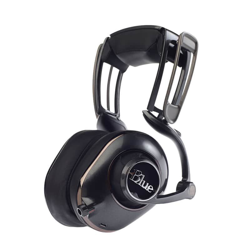 Blue Mix-Fi Powered High-Fidelity Headphones with Built-In Amplifier image 1