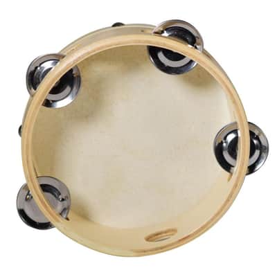 Traditional Headed Tambourine 15 cm 6" HAND PERCUSSION Musical Instrument image 3