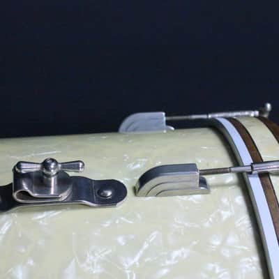 Leedy 3-Piece Drum Set 1949 -13/16/20 - White Marine Pearl image 2