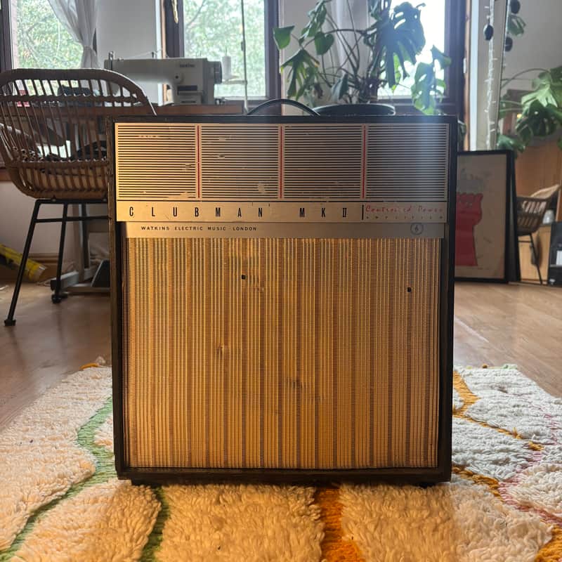ULTRA RARE! 1964 WEM Watkins Clubman 5 watt guitar amplifier image 1