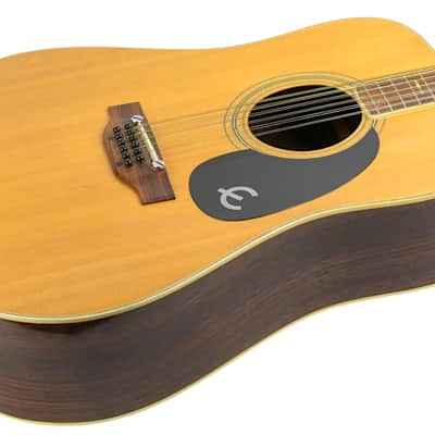 1970s Epiphone FT-365 12-String Acoustic MIJ Natural #631624 AS-IS image 2