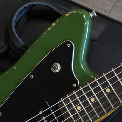 2024 Fano Oltre JM6 HB & P90 Electric Guitar Olive Green Relic + OGB image 3