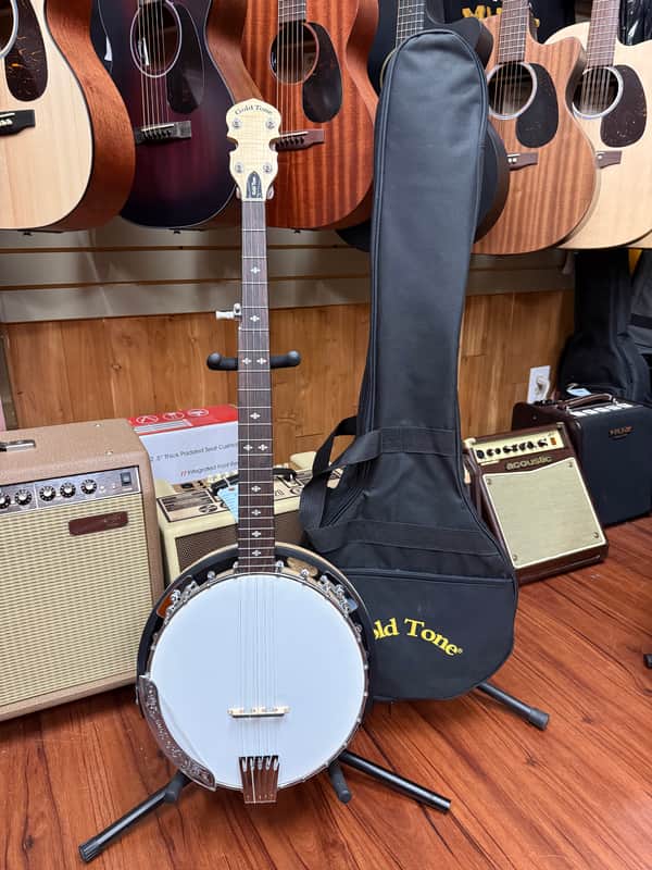 Gold Tone CC-100R Cripple Creek 5-String Resonator Banjo 2025- w/gig bag - Open box image 1