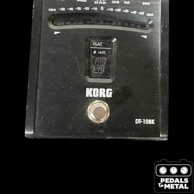 Korg DT-10BK Chromatic Pedal Tuner 2000s - Black - X16225 image 1