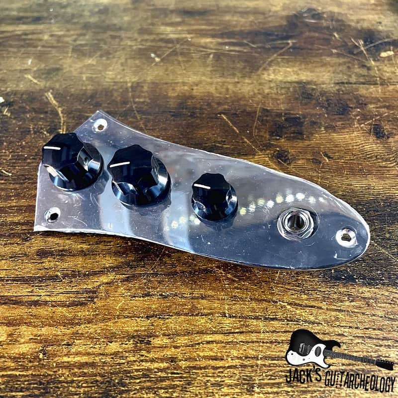 2010s Squier Control Plate w/ Hardware Chrome