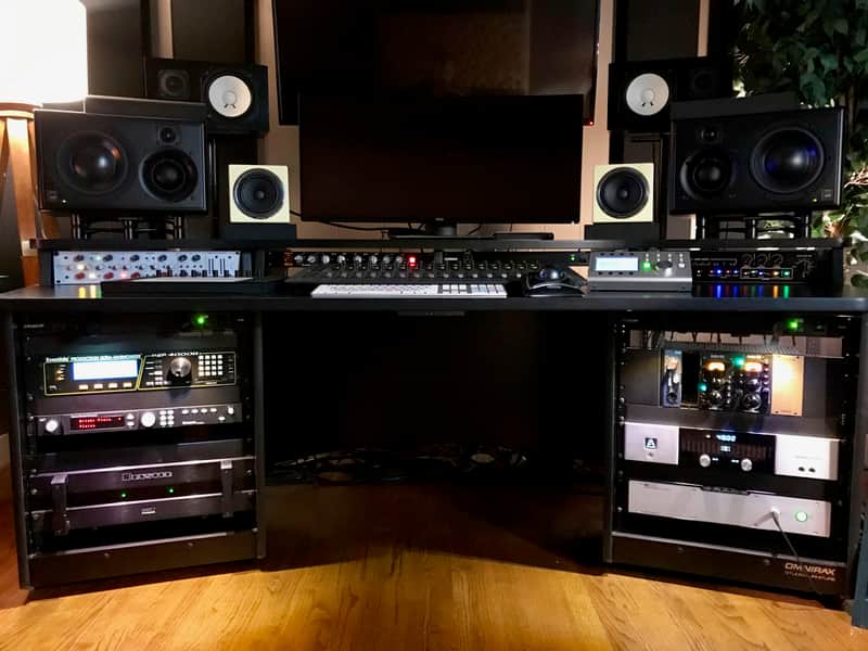 Omnirax Force 32 Studio Desk image 1