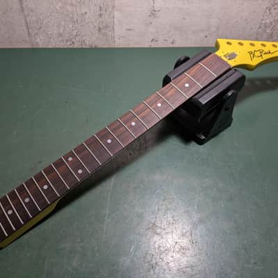 B.C. Rich ST Gunslinger Neck 80,90's Yellow NJ Made in Japan image 4