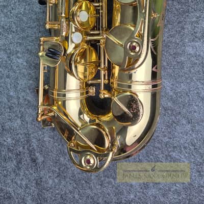 NO TARIFFS - Yamaha YTS-62 Tenor Saxophone Purple Logo image 3