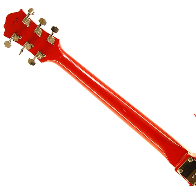 Vintage 1980's B.C. Rich NJ Series Bich Electric Guitar Red w Case