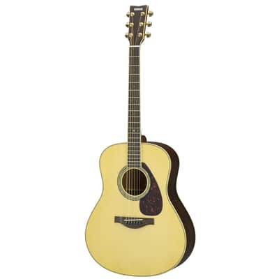 Yamaha LL6 Acoustic Guitar - Natural image 2