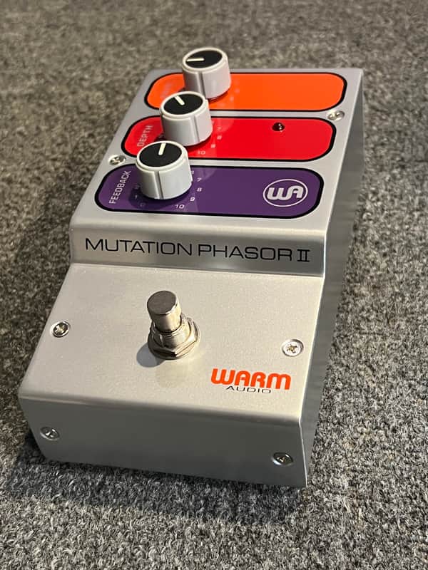 Warm Audio Mutation Phasor II Guitar Effects Pedal Recreation of the Classic 1970’s Swirly Phaser 2023 Just Release on 6-28-23 image 1