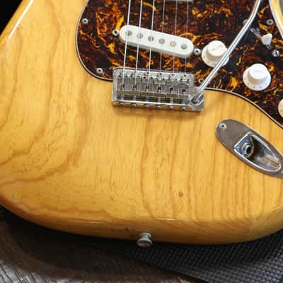 1973 Fender Stratocaster Electric Guitar Natural + OHSC image 6