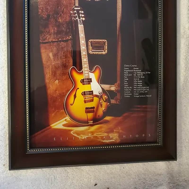 1990’s Epiphone Elitist Casino Color
