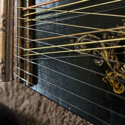 Harp-O-Chord Harp-zither 1899-1904 Black and gold image 7