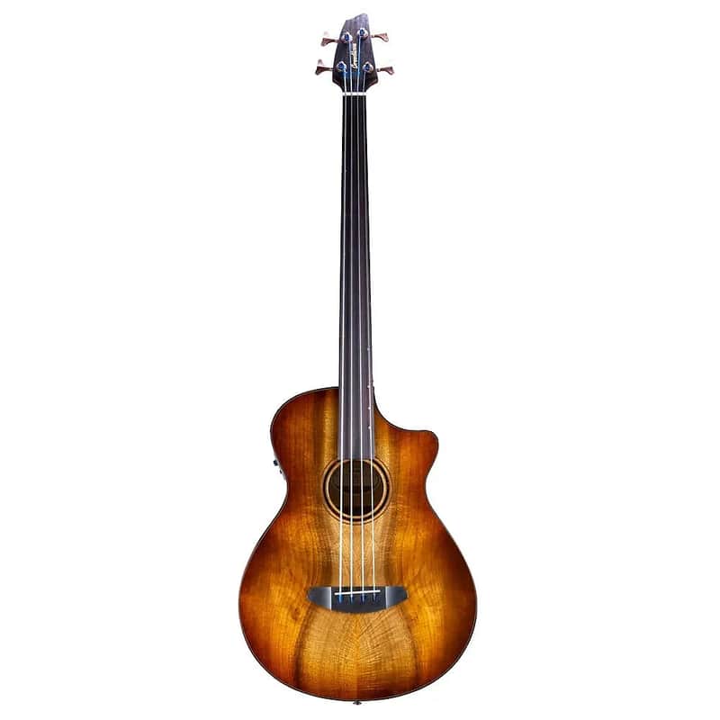 Breedlove Pursuit Exotic S Concerto Bass CE Fretless image 1