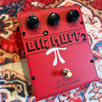 Electro-Harmonix / JHS Big Muff 2 Dual Op-Amp Fuzz 2025 - Red image 1