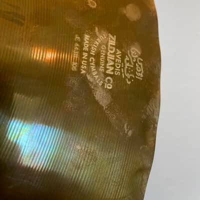 Zildjian 14" A Custom Mastersound Hi-Hat Cymbals (Pair) - Brilliant image 11