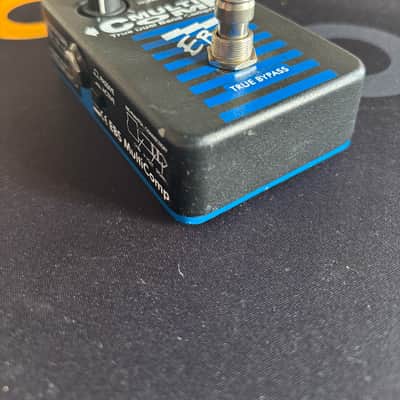 EBS MultiComp Studio Edition True Dual Band Compressor Pedal 2010s - Black/Blue image 5