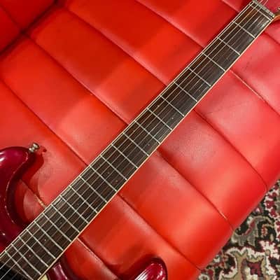 Mosrite 1966 The Ventures Model Mark I Matching Head Metallic Red (06/05) image 6
