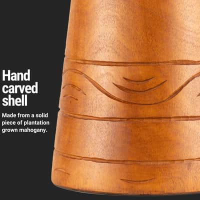 Meinl Percussion ADJ2-L+BAG African Style Rope Tuned 12-Inch Wood Djembe with Bag, Brown (VIDEO) image 3