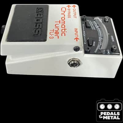 Boss TU-2 Chromatic Tuner (Dark Gray Label) 1998 - 2009 - White - X17834 image 5