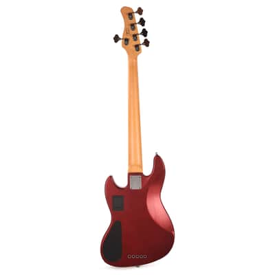 Sire Marcus Miller V6 5-String Mahogany/Ash Candy Apple Red image 5