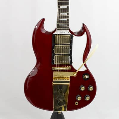 Epiphone Joe Bonamassa Signature '63 SG Custom Dark Wine Red image 11