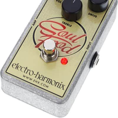 Electro-Harmonix Soul Food Overdrive Guitar Effects Pedal image 3