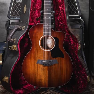 Taylor 264ce-K DLX Prototype with Brown Hard Shell Case image 14
