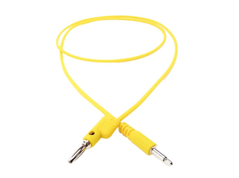 Banana™ Banana to Eurorack Adapter Cable - 100CM (Yellow) image 1