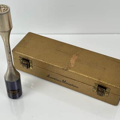 Vintage 1950s American D33 Dynamic Microphone - American Microphone