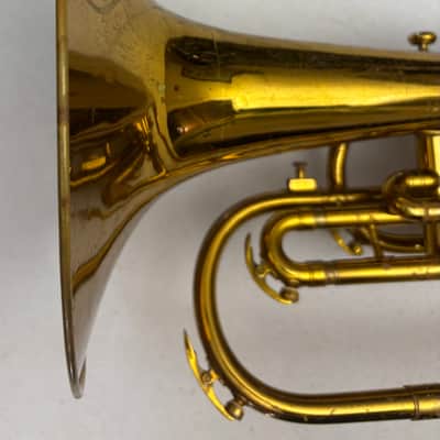 King 1120 Mellophone in F w/ Original Case & Accessories image 6