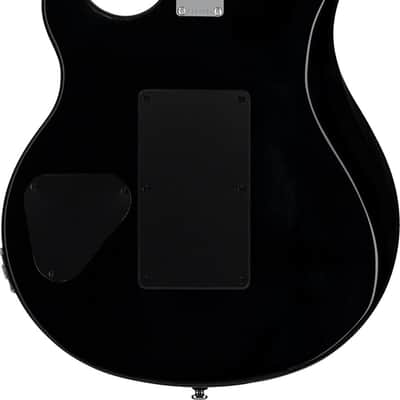 Sterling AX50QM Axis Electric Guitar, Roasted Maple Fingerboard, Yucatan Blue image 3