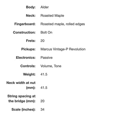 Sire Marcus Miller P5R - Natural image 19