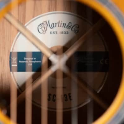 Martin SC-13E Modern Acoustic/Electric Guitar - Mezcal Burst/Koa with Gig Bag image 16