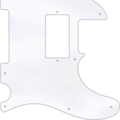 WD Custom Pickguard For Fender Telecaster With Humbucker #45T Clear Acrylic Thin