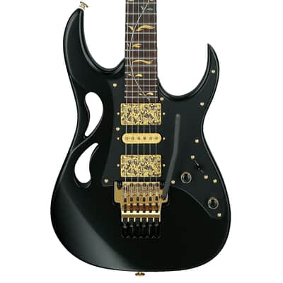 Ibanez PIA3761 Steve Vai Signature Electric Guitar - Onyx Black image 7